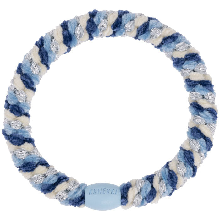 Kknekki Hair Tight, Mix Blue Silver Glitter