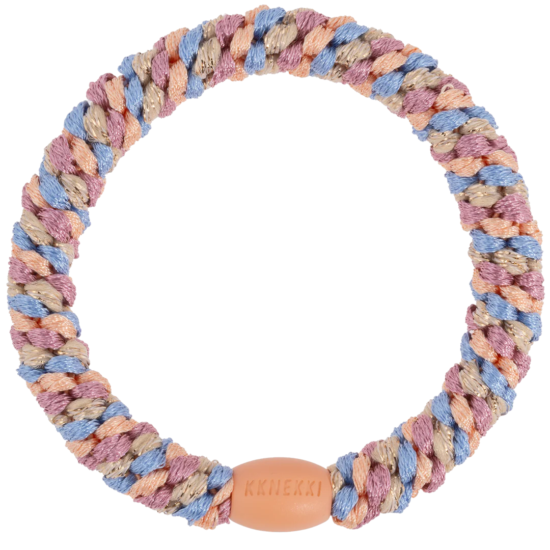 Kknekki Hair Tight ''Mix Peach Blue Glitter''