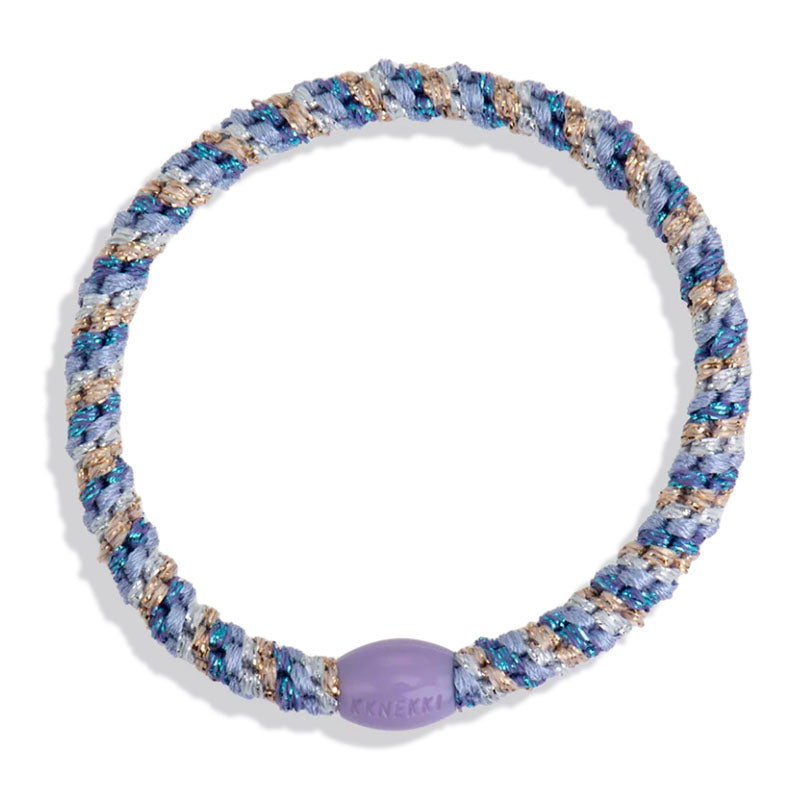 Kknekki Hair Tight, Slim Mix Purple Silver Gold