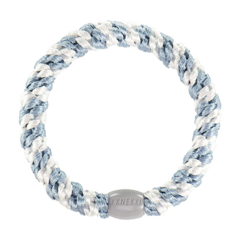 Kknekki Haarband ''Sea Blue White''