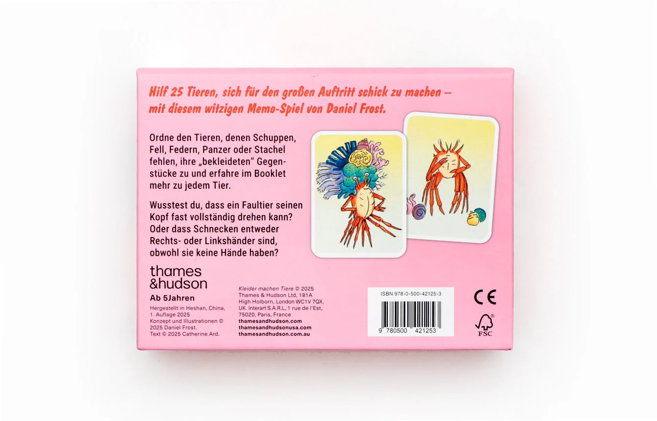 Kleider machen Tiere Game, German Language