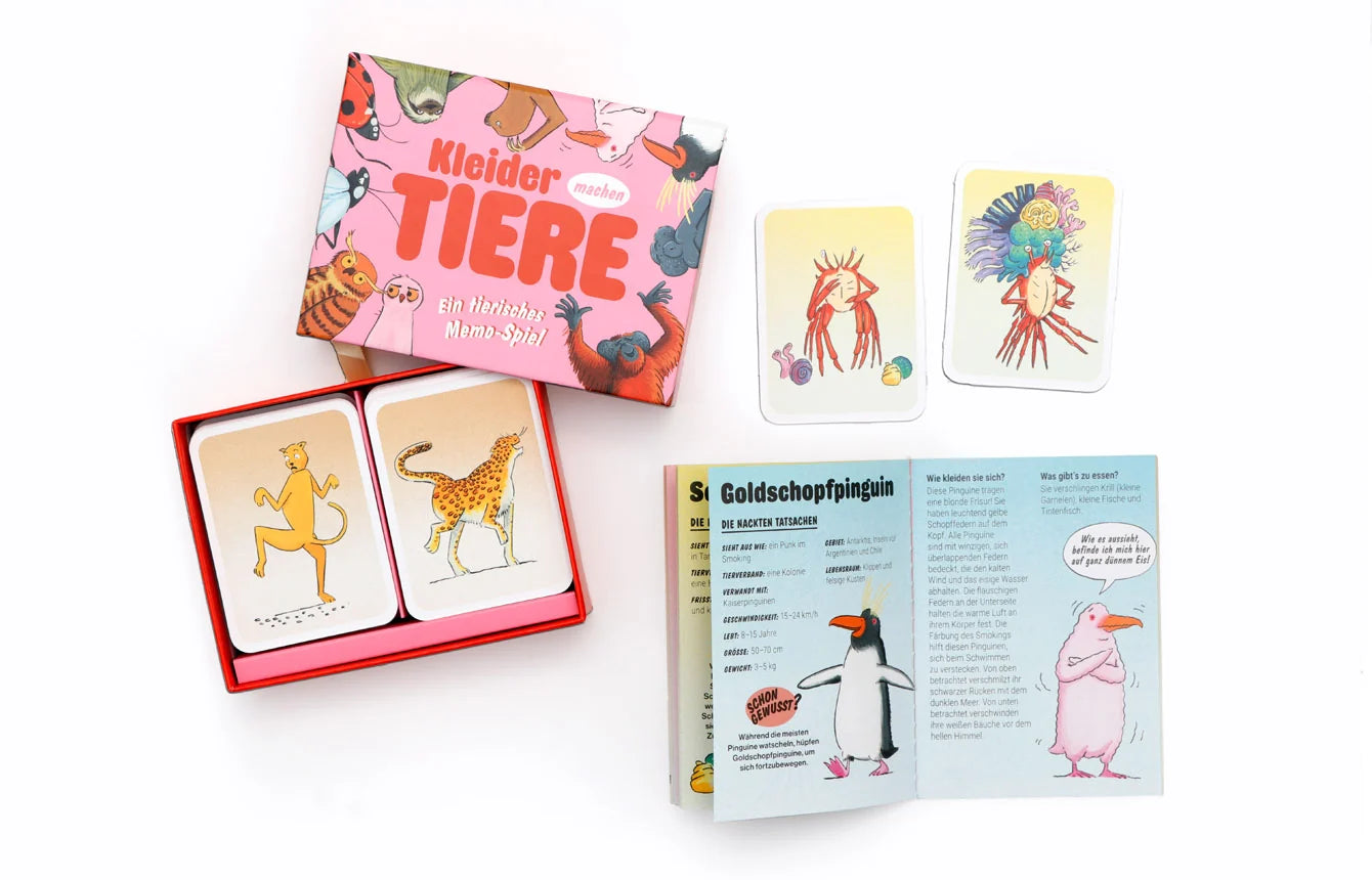 Kleider machen Tiere Game, German Language