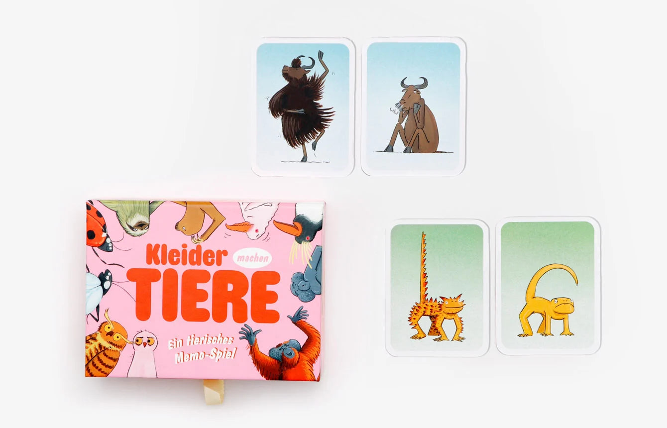 Kleider machen Tiere Game, German Language