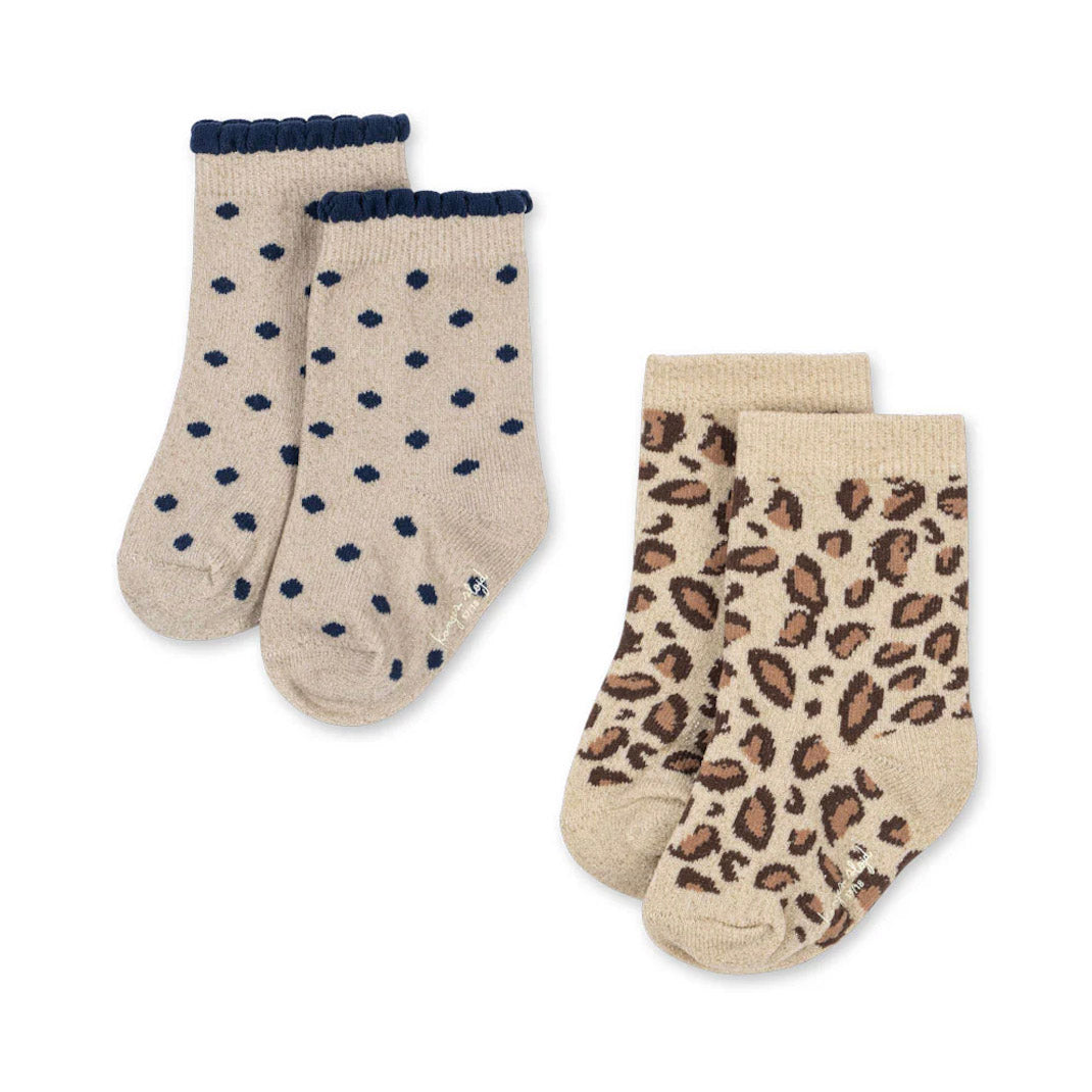 2er-Pack Jacquard-Socken „Anchor“