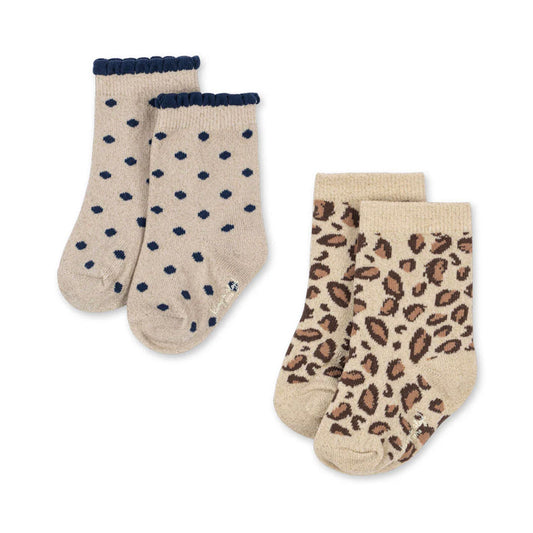 2er-Pack Jacquard-Socken „Anchor“