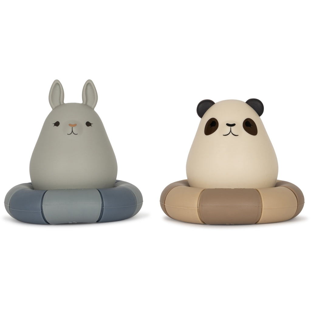 Bath Toys ''Bunny and Panda, Topanga Beach''