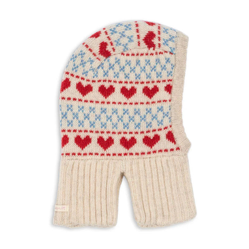 Kids Wool Balaclava Heart, Various Sizes