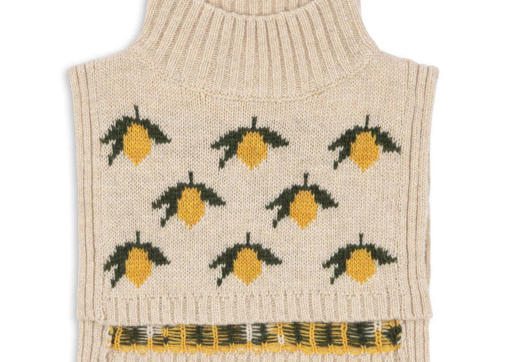 Wool Neckwarmer ''Lemon''