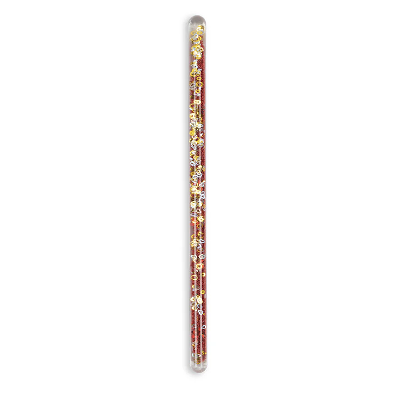 Magic Glitter Wand, Red / Gold
