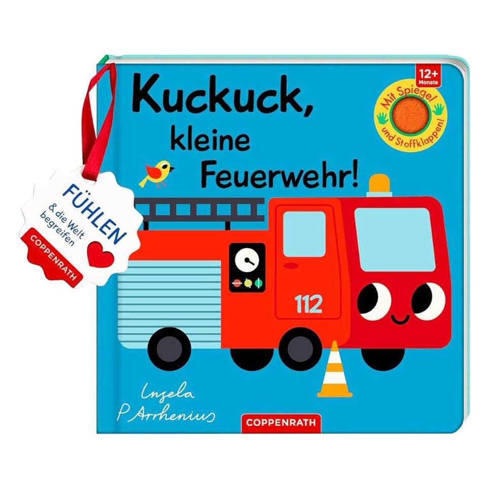 ''Kuckuck, Kleine Feuerwehr'' Sensory Board Book