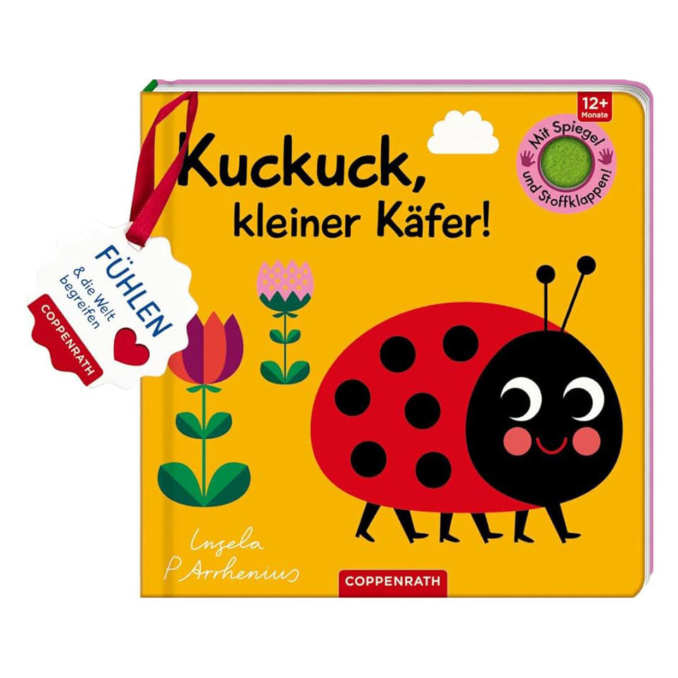 ''Kuckuck, Kleiner Käfer!'' Sensory Board Book (German)