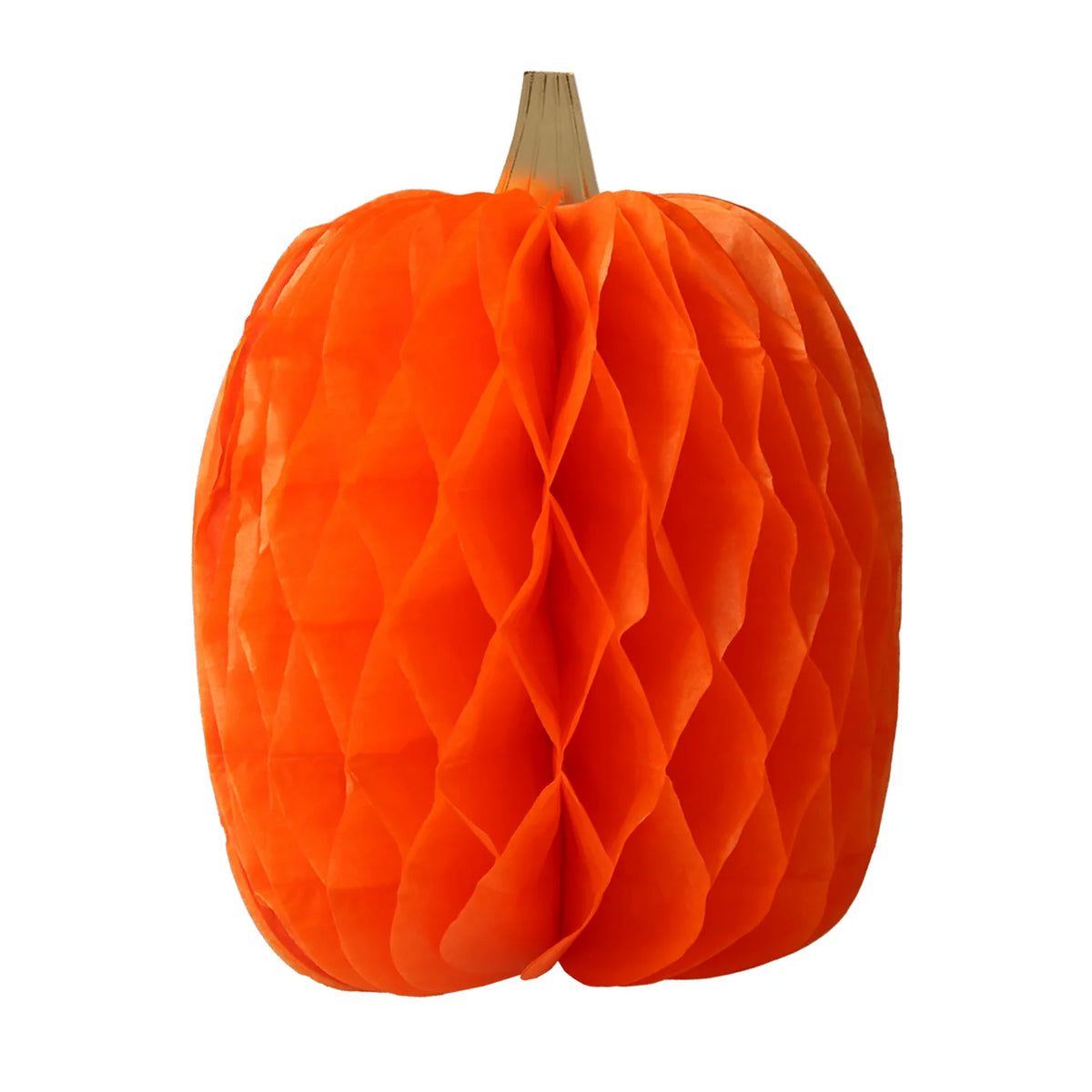 Honeycomb Pumpkins, Halloween Deco
