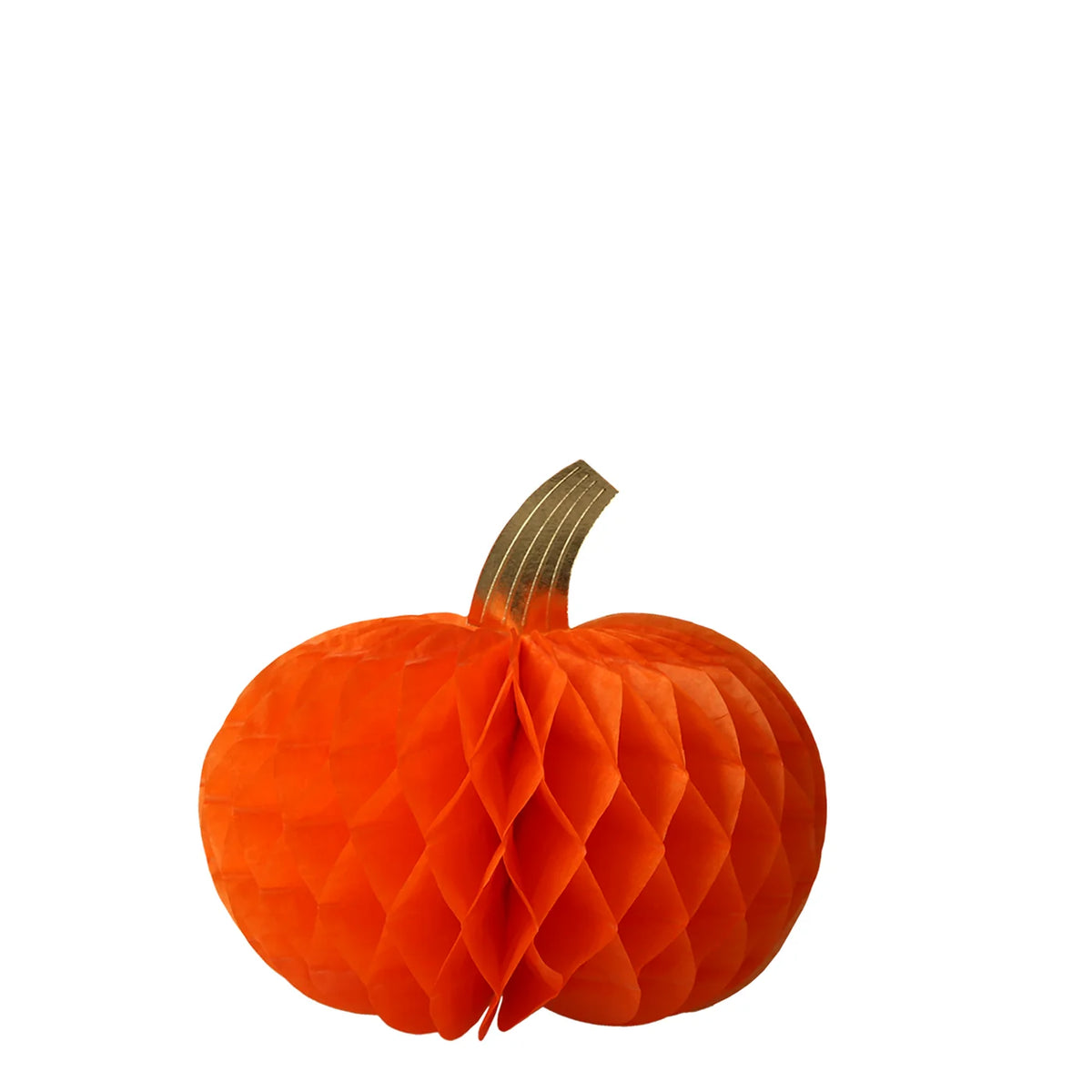 Honeycomb Pumpkins, Halloween Deco