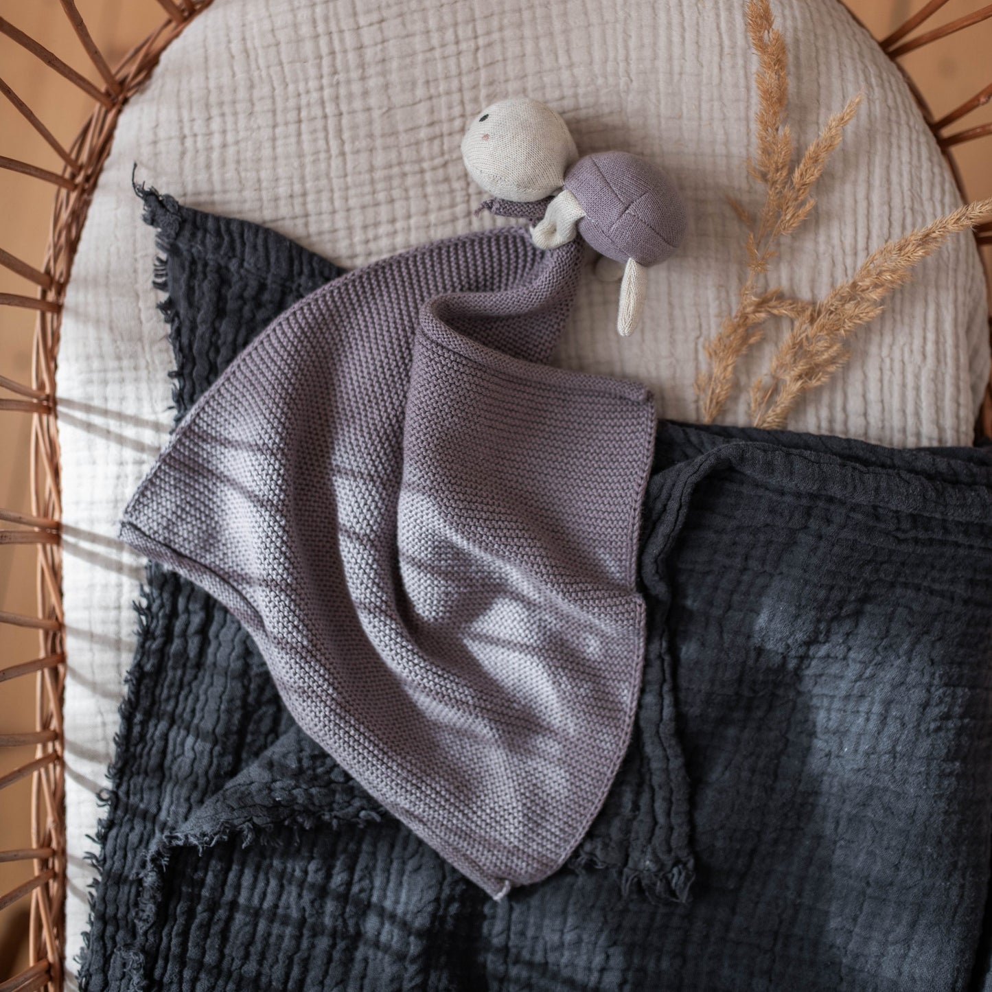 Cuddle Cloth Turtle, Lilac