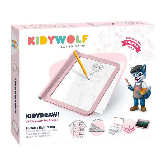 LED-Zeichenbrett - K-Draw Fashion Pro Pink