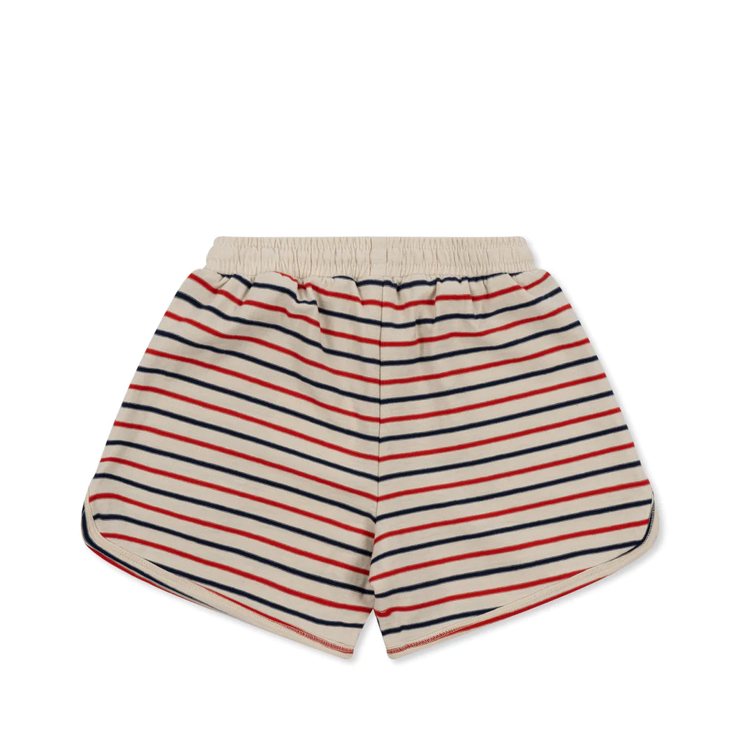 Lin Classic Shorts GOTS ''Tricolore Stripes''