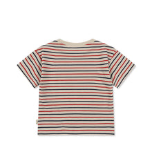Load image into Gallery viewer, Lin Classic Tee GOTS &#39;&#39;Tricolore Stripes&#39;&#39;
