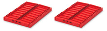 Load image into Gallery viewer, Weston Storage Box, 2 Pack, Small &#39;&#39;Apple Red&#39;&#39;
