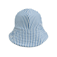 Load image into Gallery viewer, Wide Brim Sun Hat &#39;&#39;Riverside Stripe&#39;&#39;
