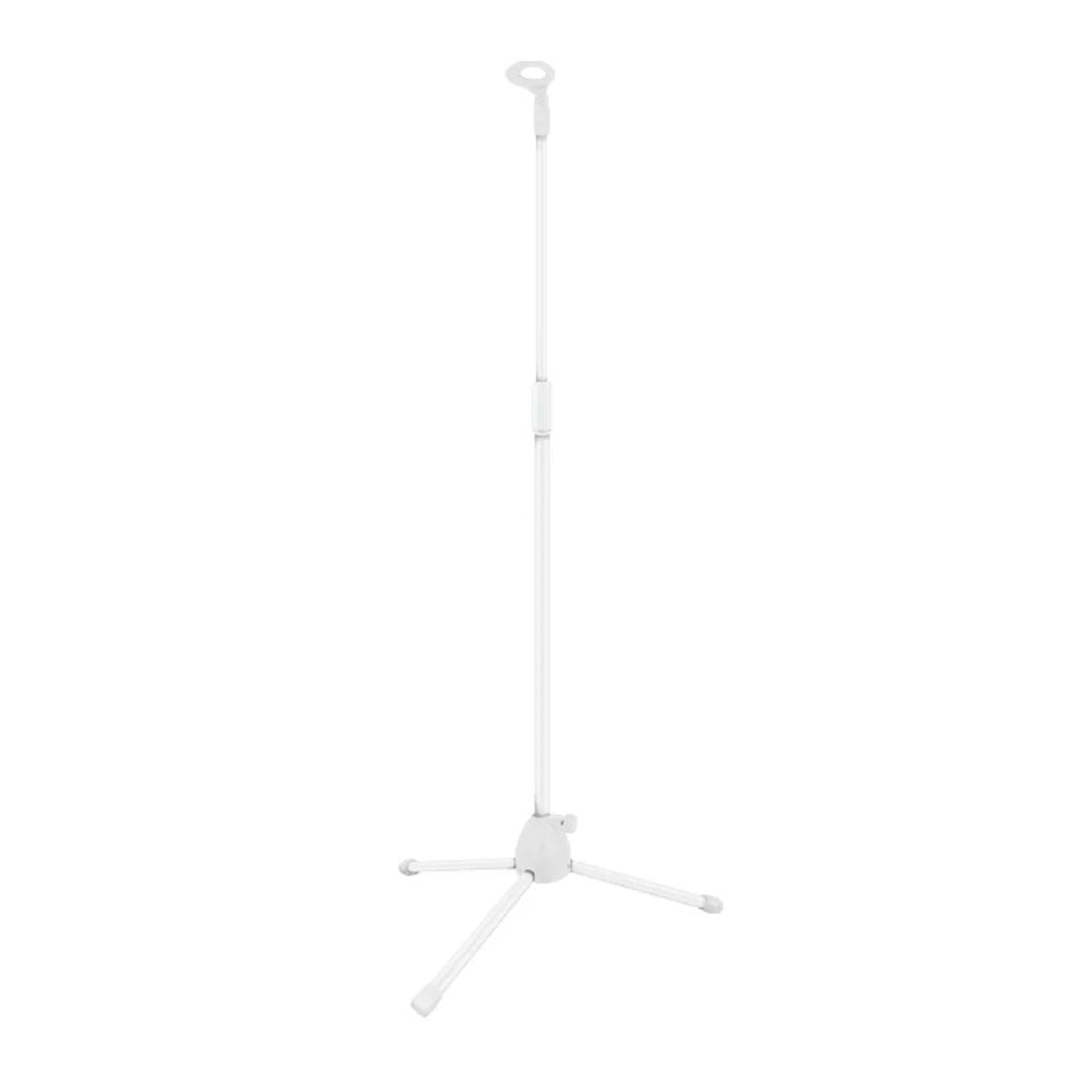 Microphone Floor Stand, White