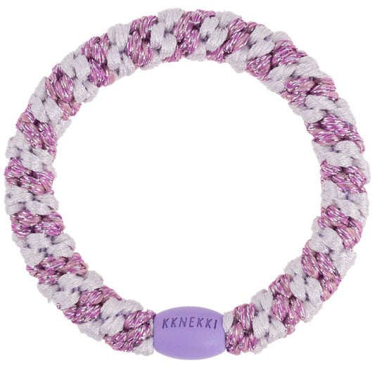Kknekki-Haargummi, Lavendelrosa-Glitzerstreifen