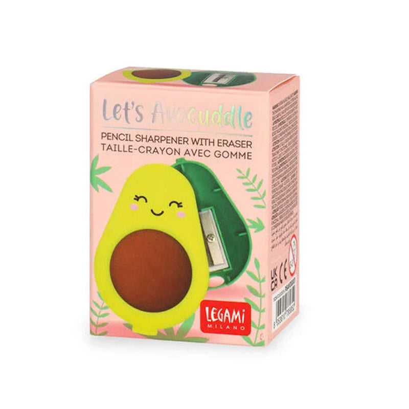 Anspitzer mit Radiergummi „Avocado“