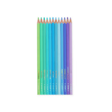 Load image into Gallery viewer, Set of 12 Colouring Pencils &#39;&#39;Live Colourfully - Ocean&#39;&#39;
