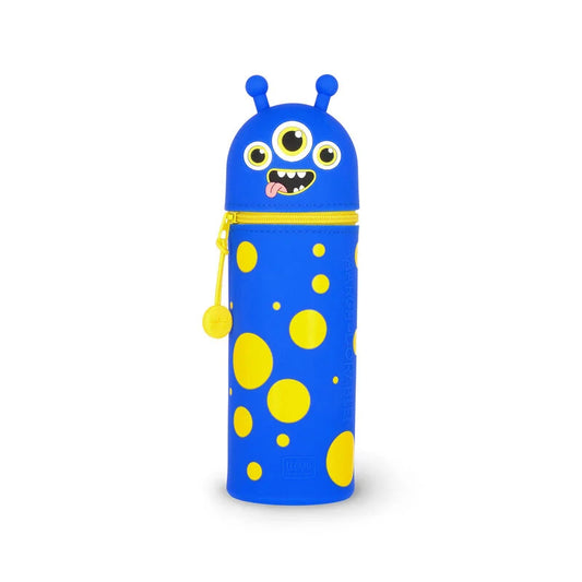 2-in-1 Soft Silicone Pencil Case, Monster