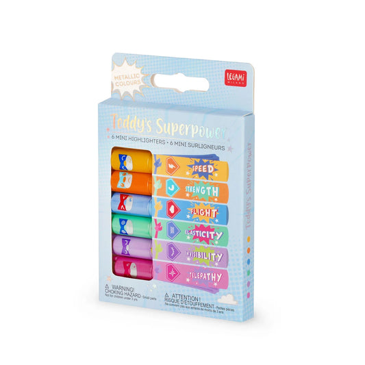 Mini Textmarker, Teddys Superkraft