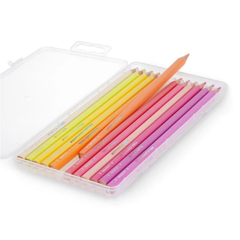 Set of 12 Colouring Pencils ''Live Colourfully - Pastels''