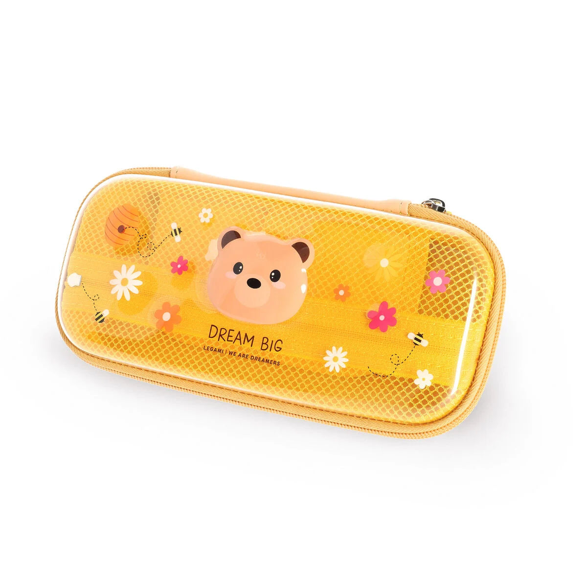 Legami Rigid Pencil Case ''Wonderwow'' Teddy Bear