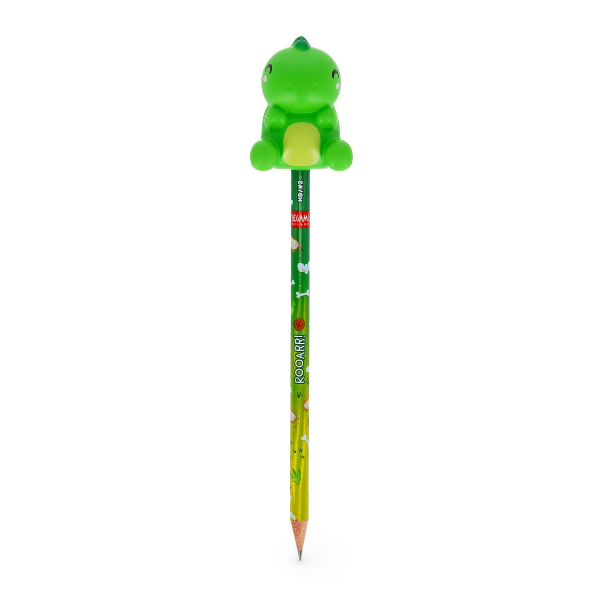 Legami Pencil with Squishy Dinosaur