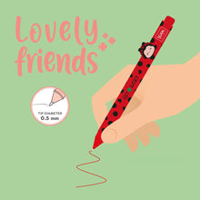 Load image into Gallery viewer, Legami Lovely Friends Pen, Ladybug
