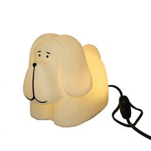 Load image into Gallery viewer, White Skye Terrier Dog Lamp

