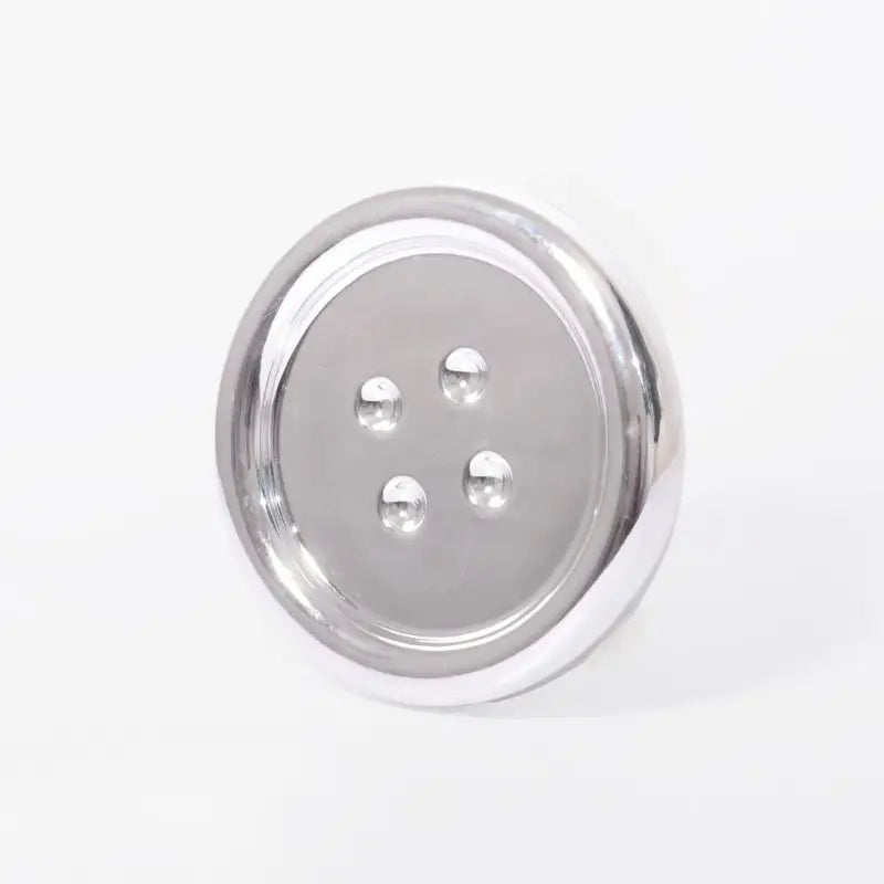 Trinket Dish, Chrome Button