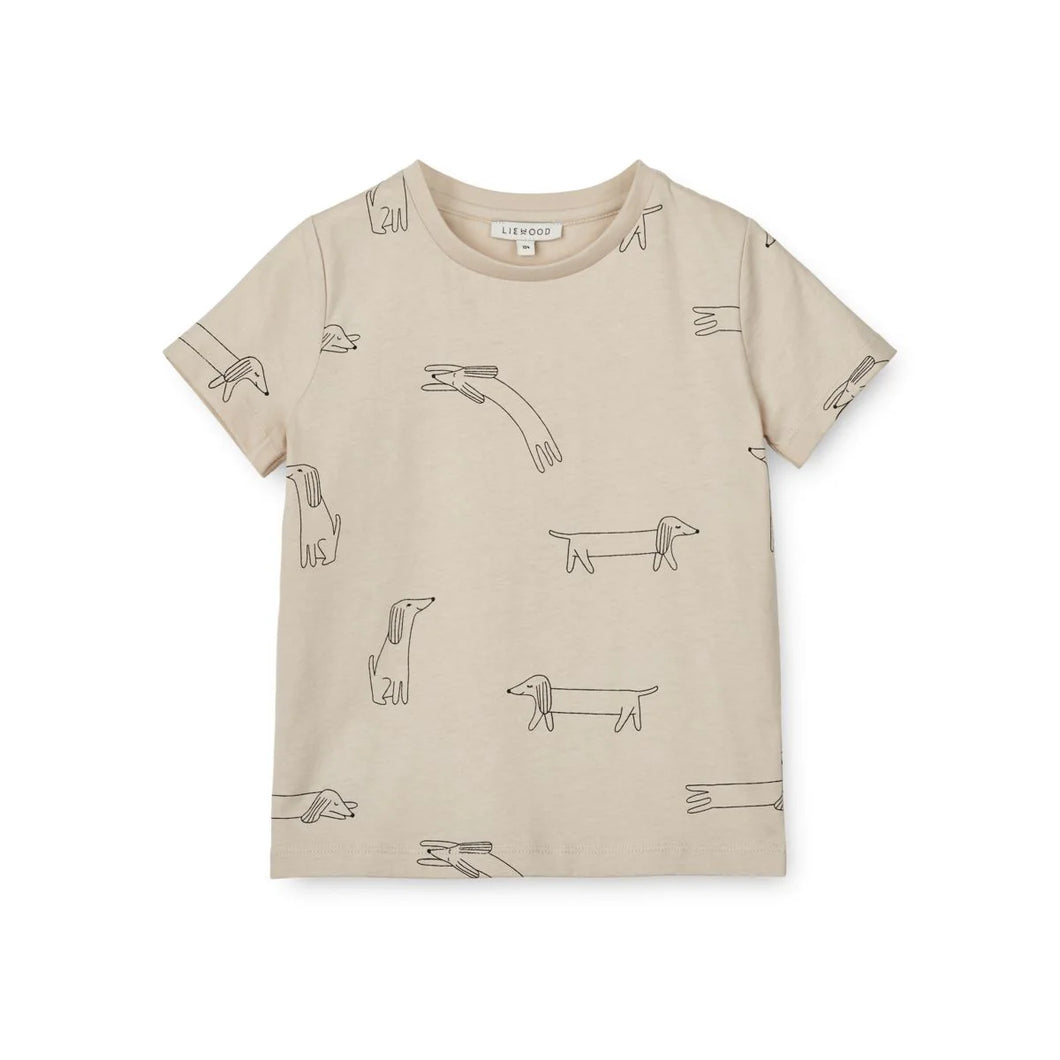 Apia Printed T Shirt ''Dog Sandy Mix''