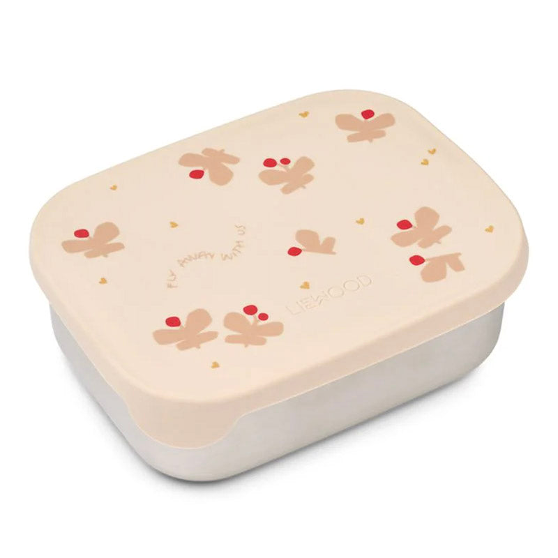 Liewood Arthur Lunch Box, Butterfly / Apple Blossom