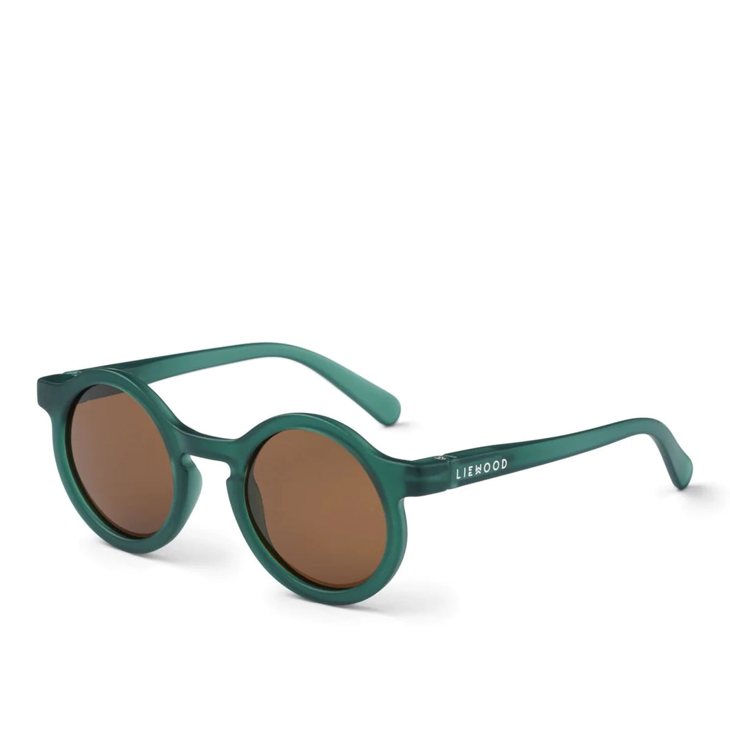 Baby- und Kindersonnenbrille, rund „Gartengrün“