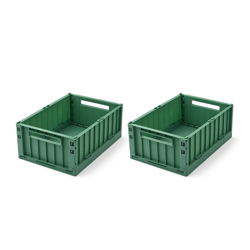 Weston Storage Box, 2 Pack, Medium ''Dusty Ivy''