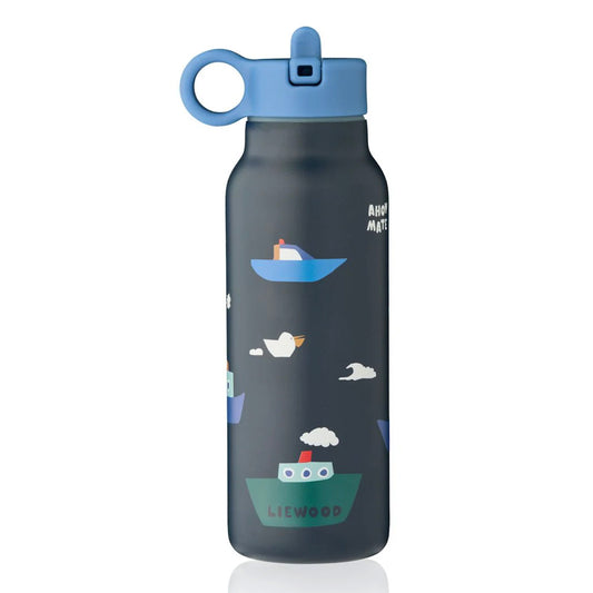 Falk Wasserflasche Segeln / Klassisch Marineblau, 350ml