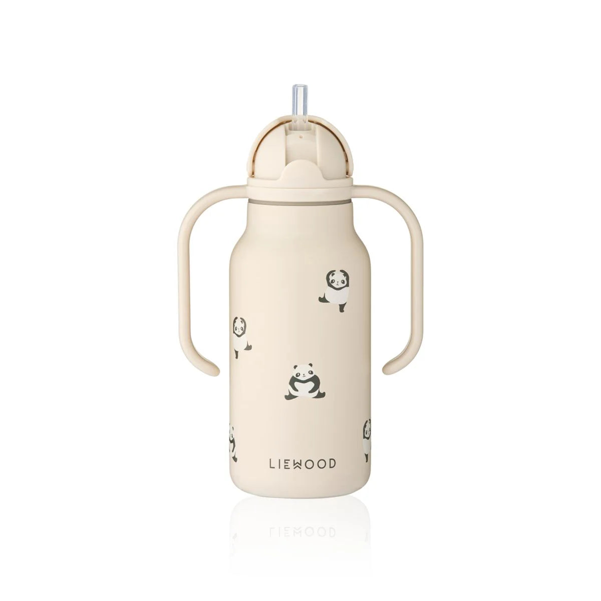 Kimmie Steel Water Bottle, Panda 250ml