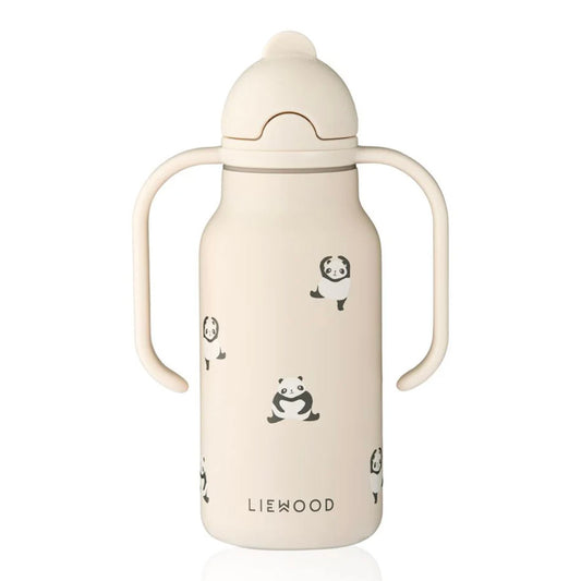 Kimmie Stahlwasserflasche, Panda 250ml