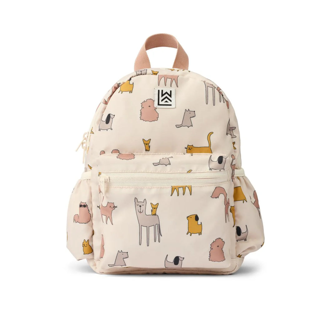 Liewood Andreas Backpack, Cats & Dogs, 2 - 5 Years