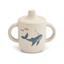 Load image into Gallery viewer, Liewood Neil Sippy Cup &#39;&#39;Sea Creature / Sandy Mix&#39;&#39;
