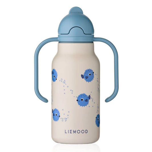 Kimmie Stahlwasserflasche, Kugelfisch 250ml