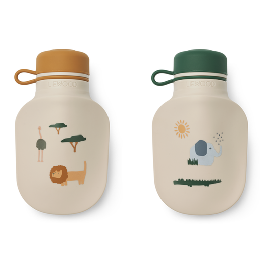 Wiederverwendbare Smoothie-Flasche, Safari