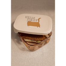 Load image into Gallery viewer, Liewood Arthur Tritan Lunch Box &#39;&#39;Cats and Dogs&#39;&#39;
