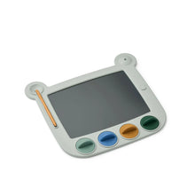 Lade das Bild in den Galerie-Viewer, Venzora LCD-Zeichenbrett mit Stempeln, Taubenblau

