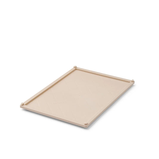 Weston Aufbewahrungsbox Deckel Klein, 2er Pack Sandfarben