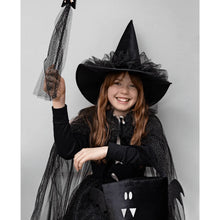 Load image into Gallery viewer, Esmerelda Ruffle Witch Cape

